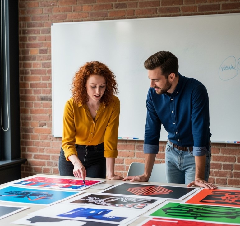 Designing Print Campaigns Visual