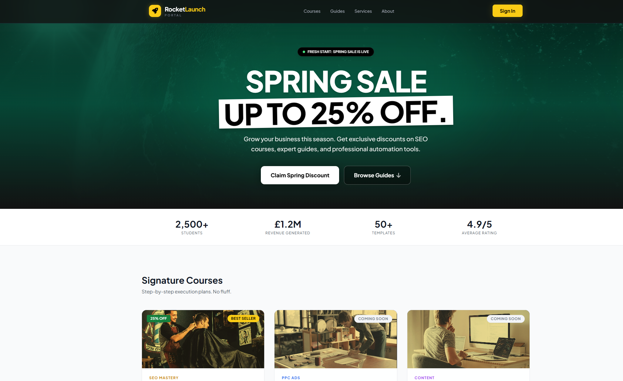 Rocket Launch UK Website Design Case Study